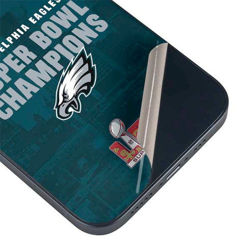 NFL Philadelphia Eagles Super Bowl LIX Champions iPhone 15 Skin